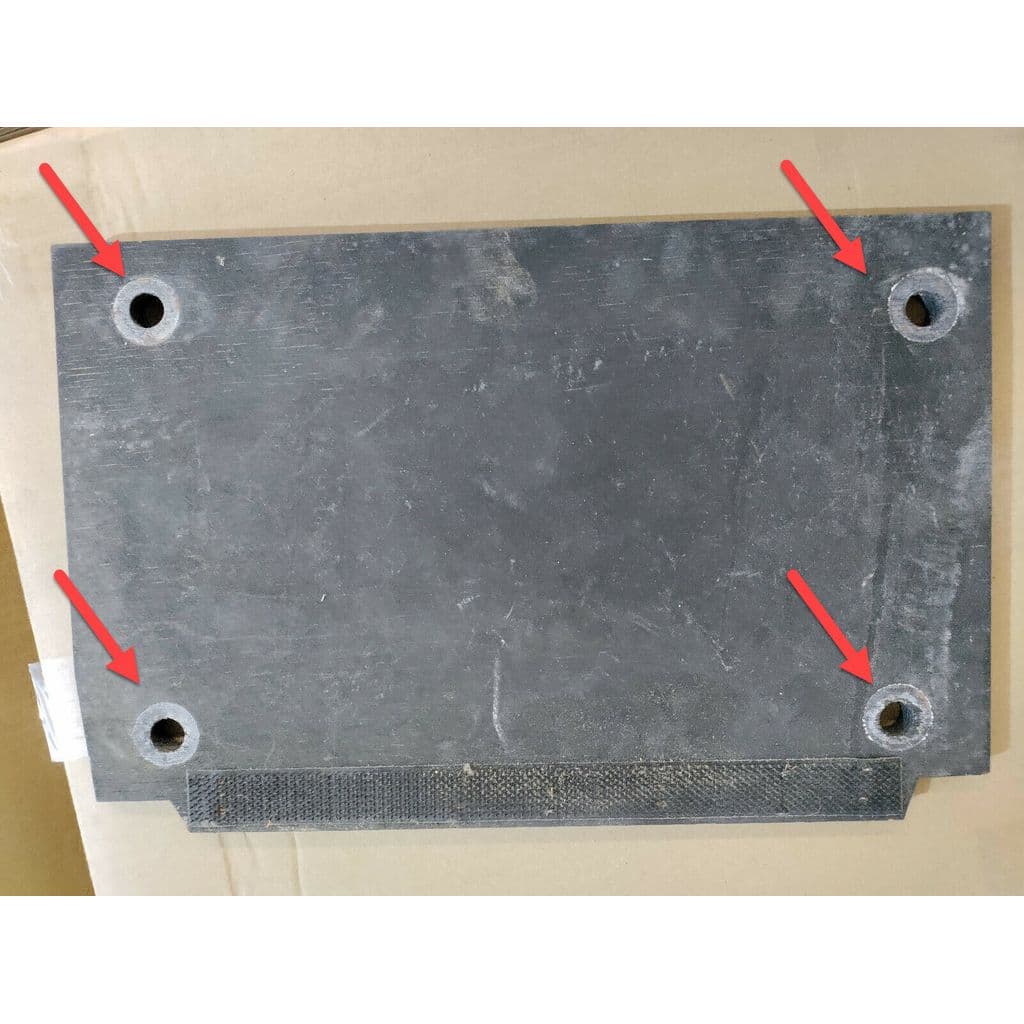 Ecu plate retain plug — image 1 of 1