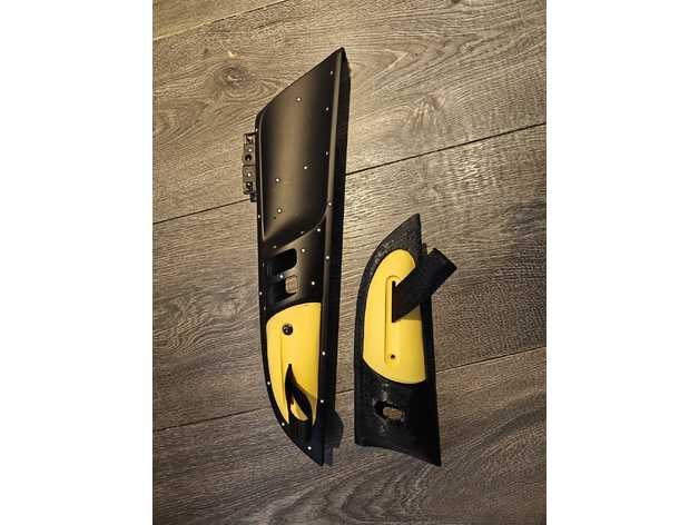 Interior Door Pull-Strap Conversion