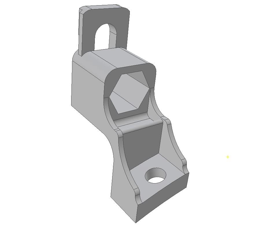 Remote Clutch Bleeder Bracket — image 1 of 4