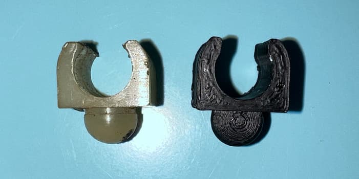 Fuel Rail Firewall Clip