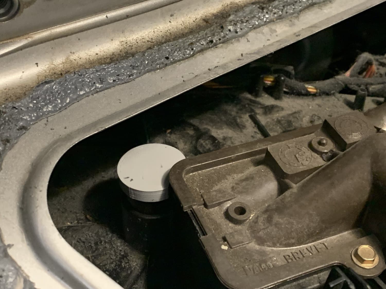HVAC Blend-Door Upper-Post Cap