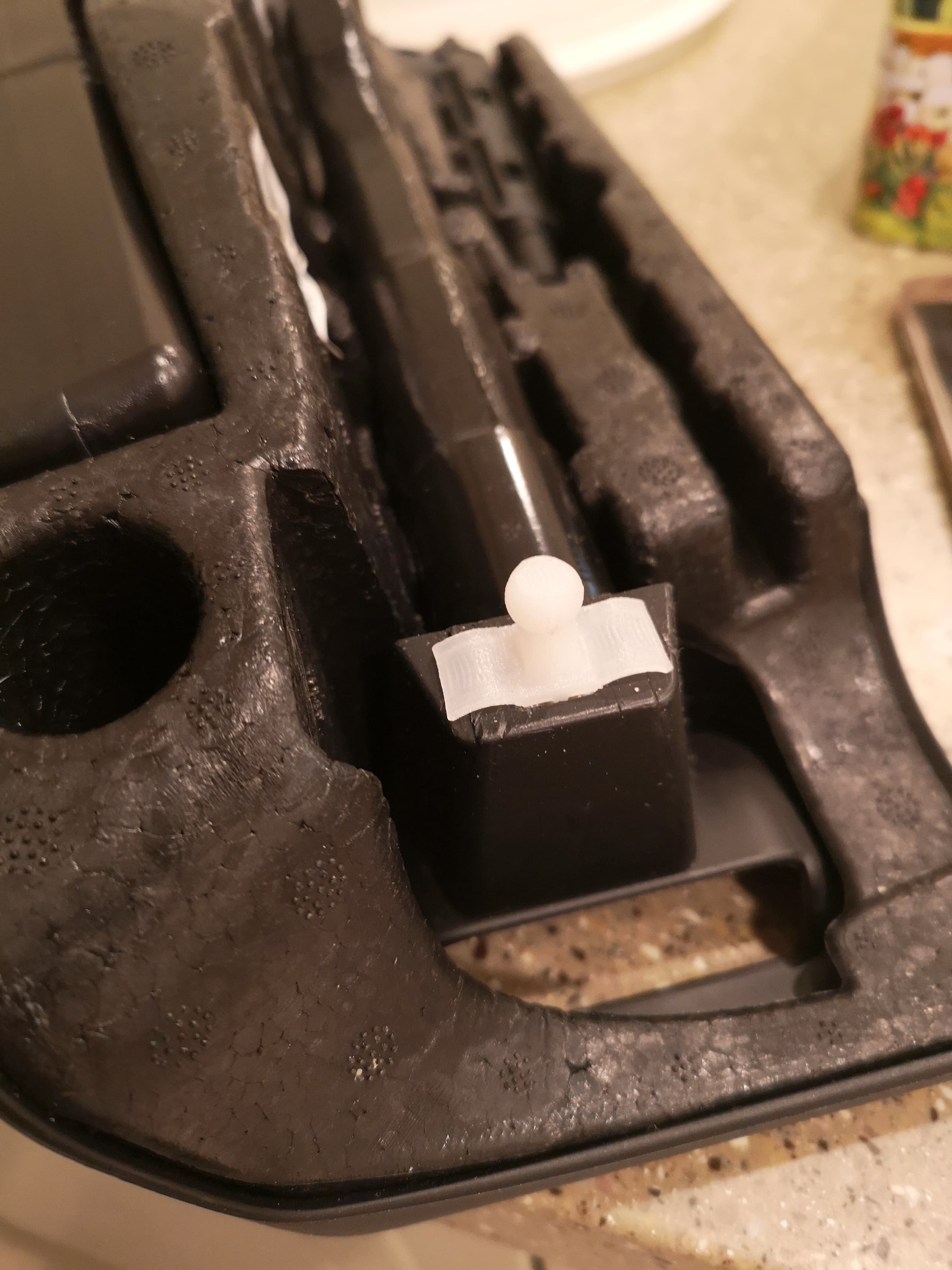 Jack Housing Retaining Button