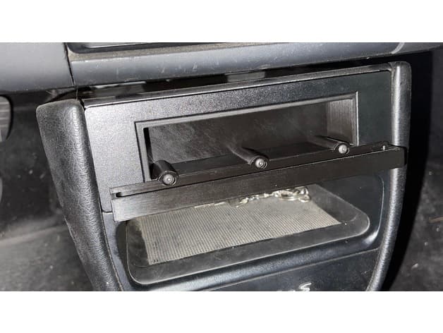 CD-Compartment Phone Mount
