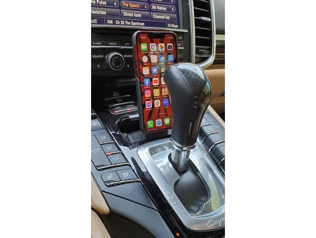 Ashtray Magnetic Charger Phone Mount