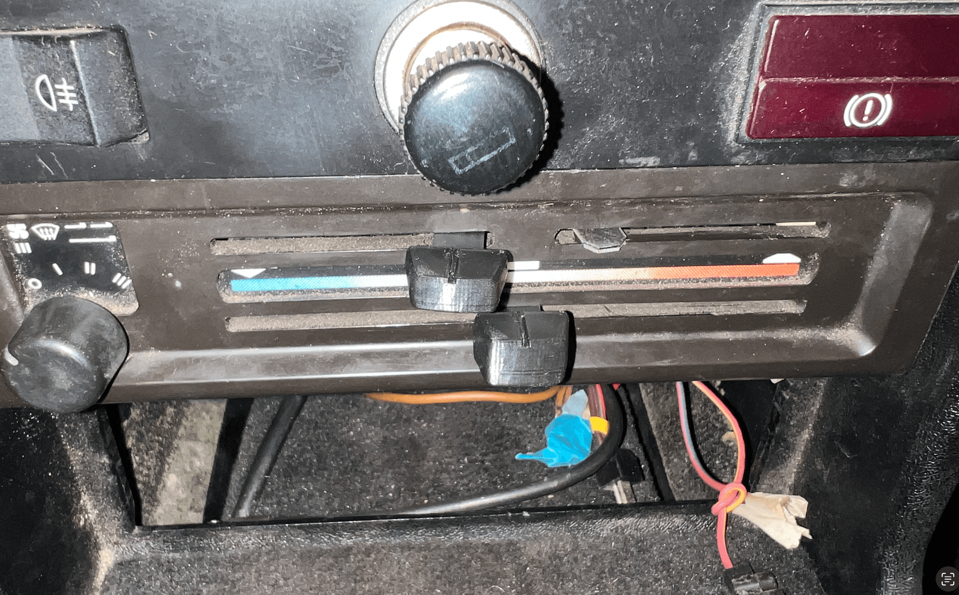 Heater Panel Slider Knob Set