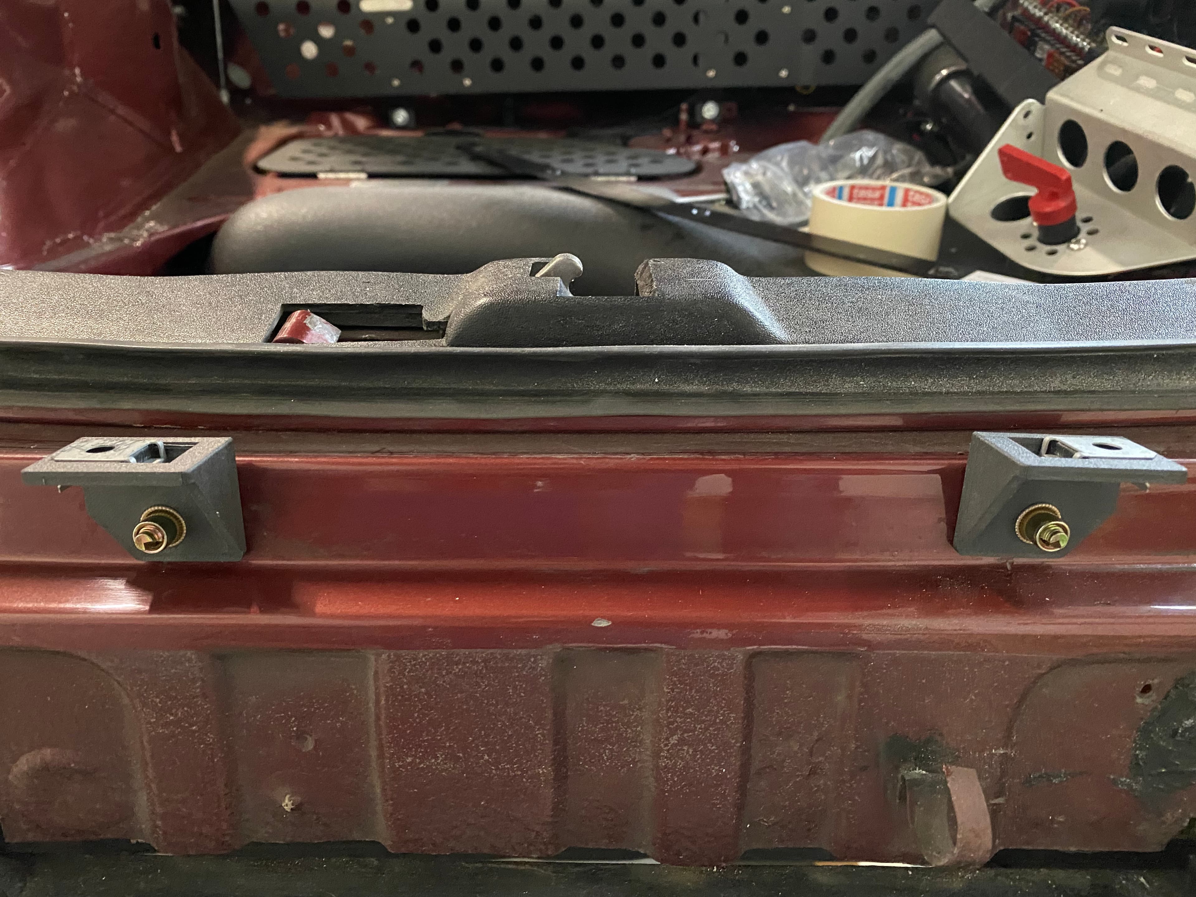 Fiberglass-Bumper Mounting Bracket Set