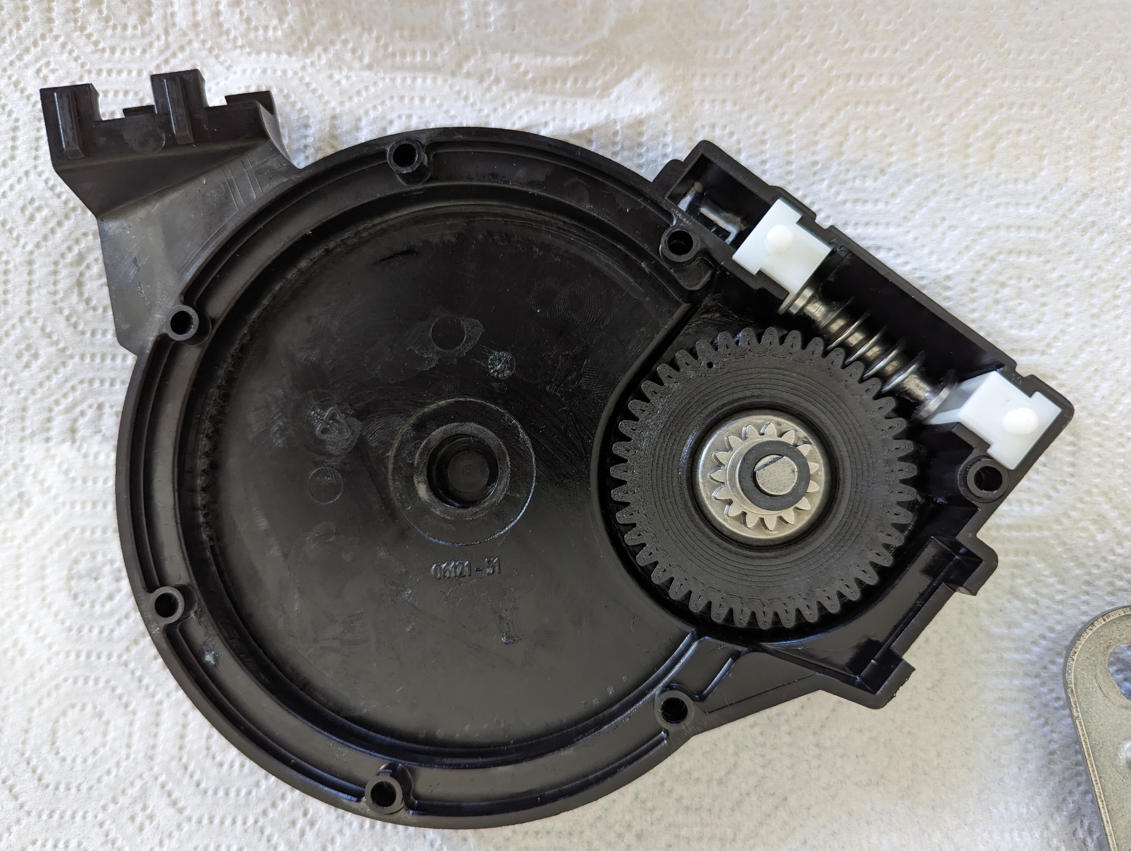 Convertible Top Transmission Worm Gear Pair