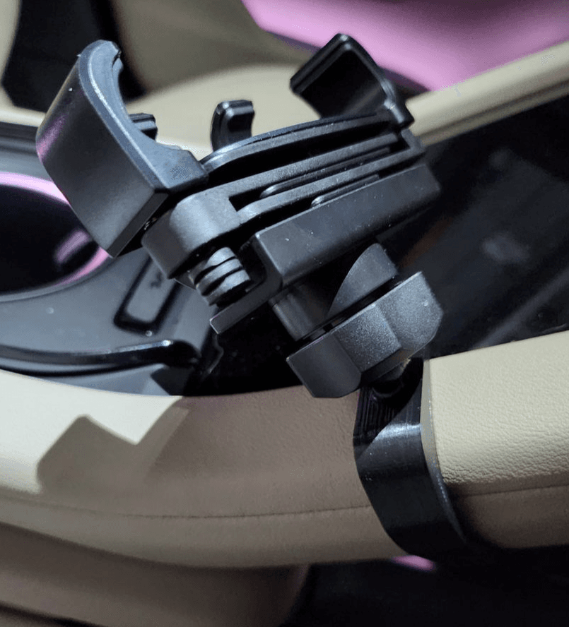 Center Console Phone Holder Clamp